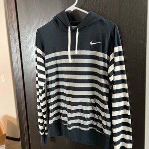 Women nike top with hoodie